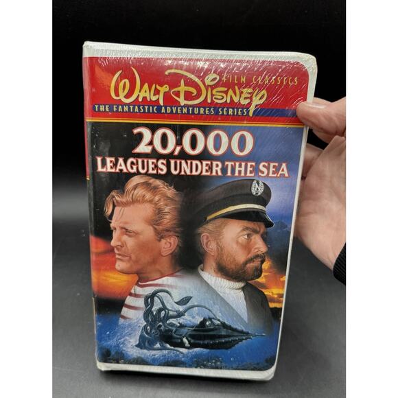 20,000 Leagues Under the Sea VHS, 1997 Fantastic Adventure NEW Sealed!